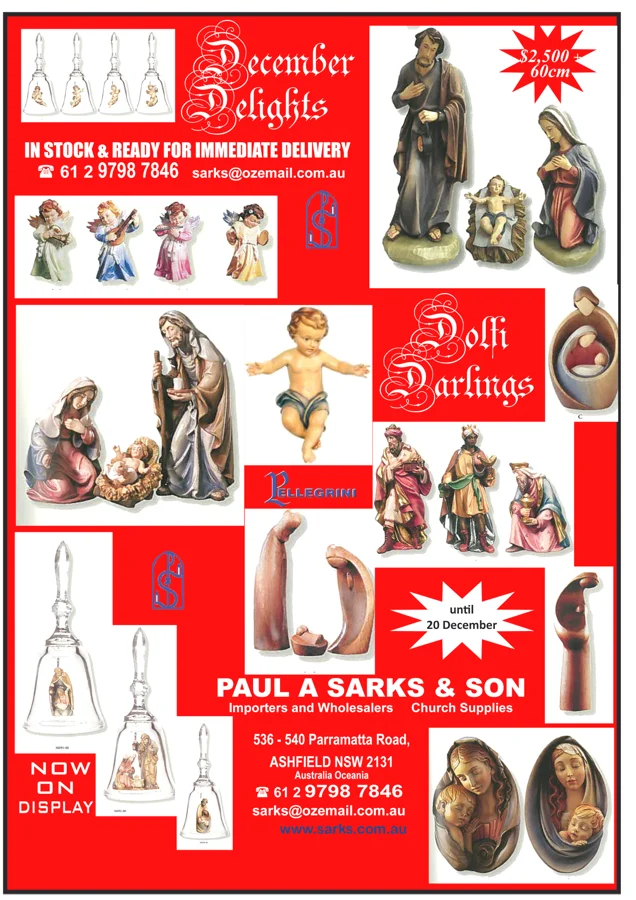 Dolfi Darlings woodcarvings — catalogue preview