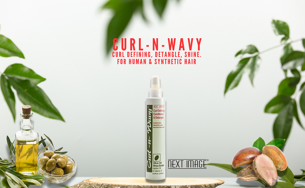 Thumbnail: Curl-N-Wavy Curl Defining Conditioner & Detangler - Olive Oil & Jojoba Oil