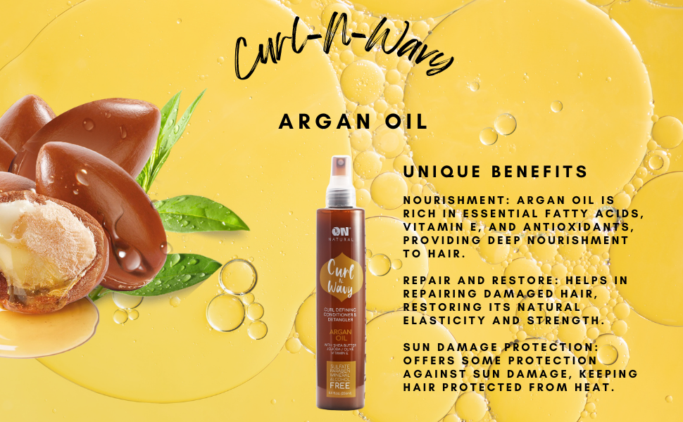 Thumbnail: Curl-N-Wavy Curl Defining Conditioner & Detangler - Argan Tree