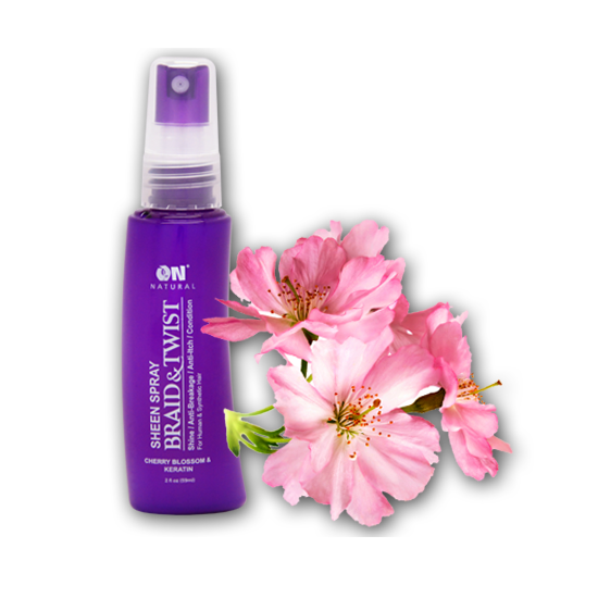 Thumbnail: Braid & Twist Sheen Spray - Cherry Blossom & Keratin
