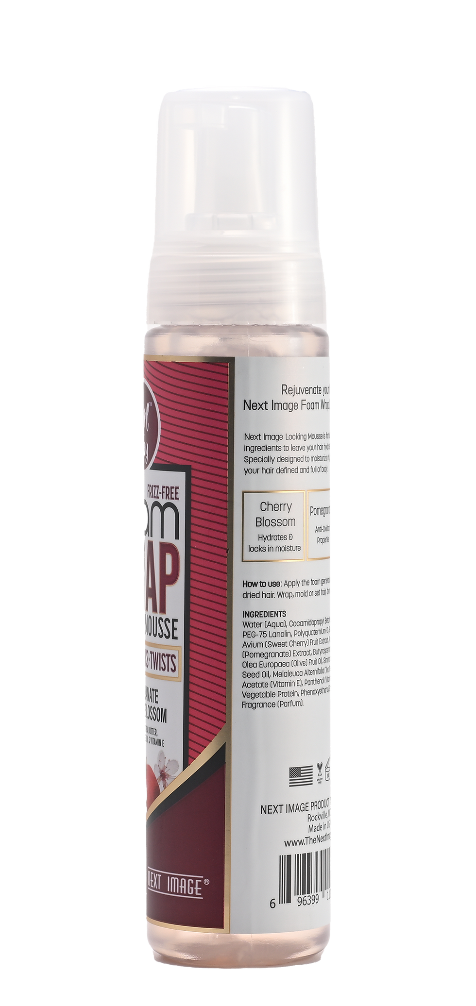 Thumbnail: Foam Wrap Locking Mousse - Pomegranate & Cherry Blossom