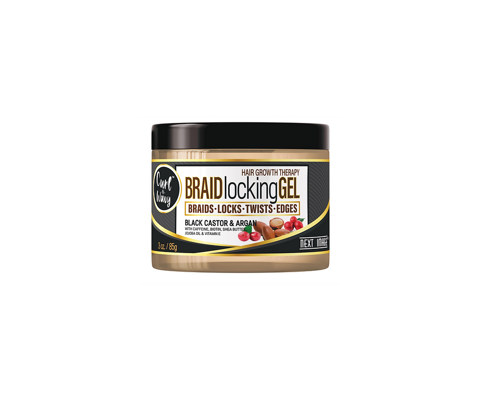 Braid Locking Gel Black Castor & Argan NEXT IMAGE