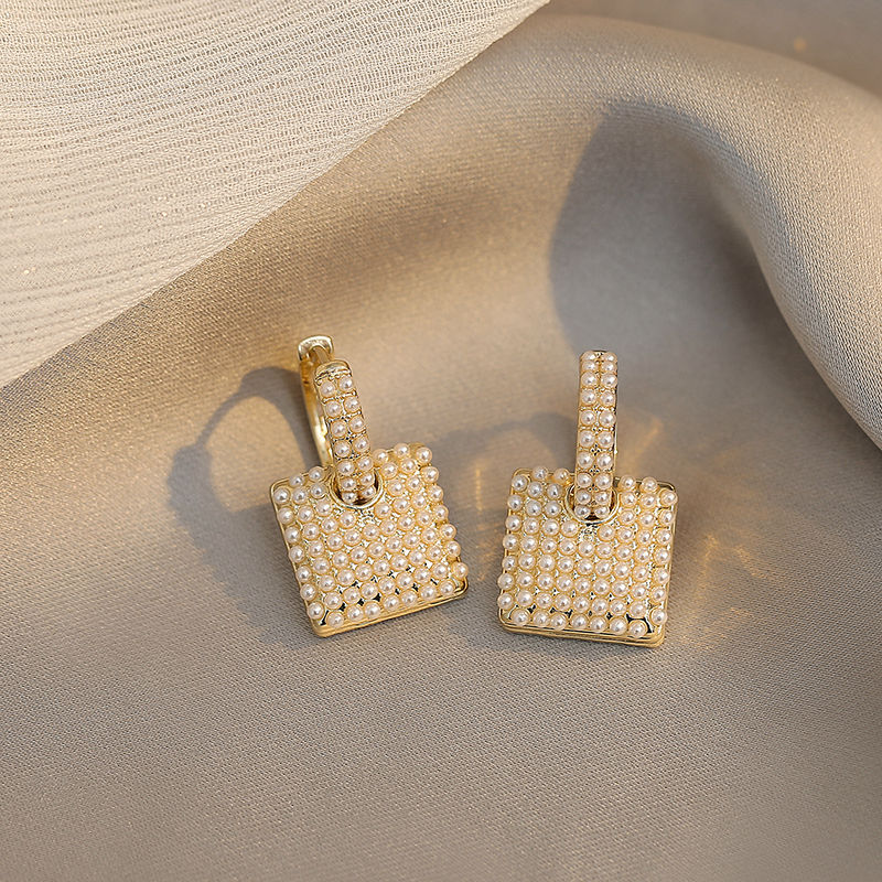 Thumbnail: Elegant Bridal & Party Pearl Earrings for Women