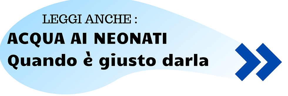 acqua ai neonati quando è giusto darla 