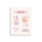 Quadretto nascita fai da te rosa senza cornice – decorazione tenera da completare a mano