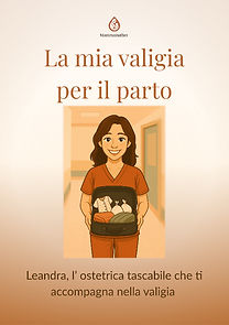 Foto di Leandra, ostetrica e autrice del corso preparto online Mammamather