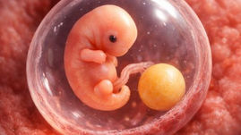 Embrione alla 5 settimana di gravidanza
