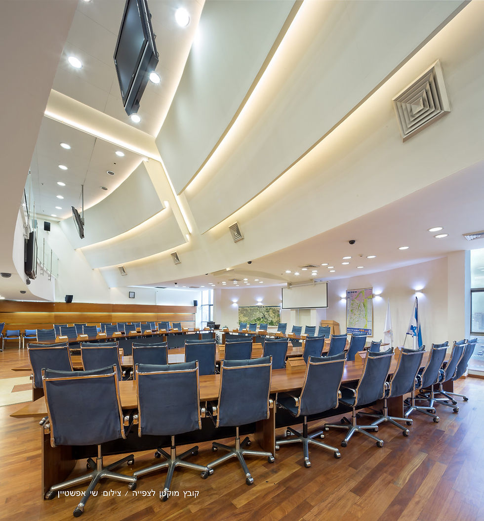 מבני ציבור | אולם מועצת אשדוד
