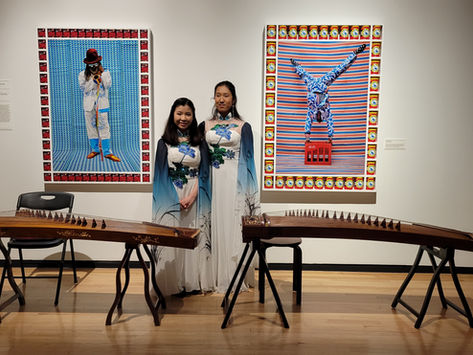 Angela and Jasmine at the CPS Music Festival (2023.4.30)
