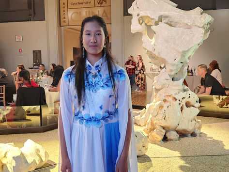 Angela Wang Representing SoWE at the Field Museum with YinHe Dance (2023.04.13)