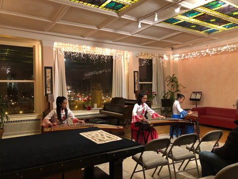 Performance at William Harris and Lee Co. Recital Hall