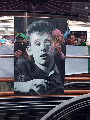 Shane MacGowan Funeral Cortege Dublin.....