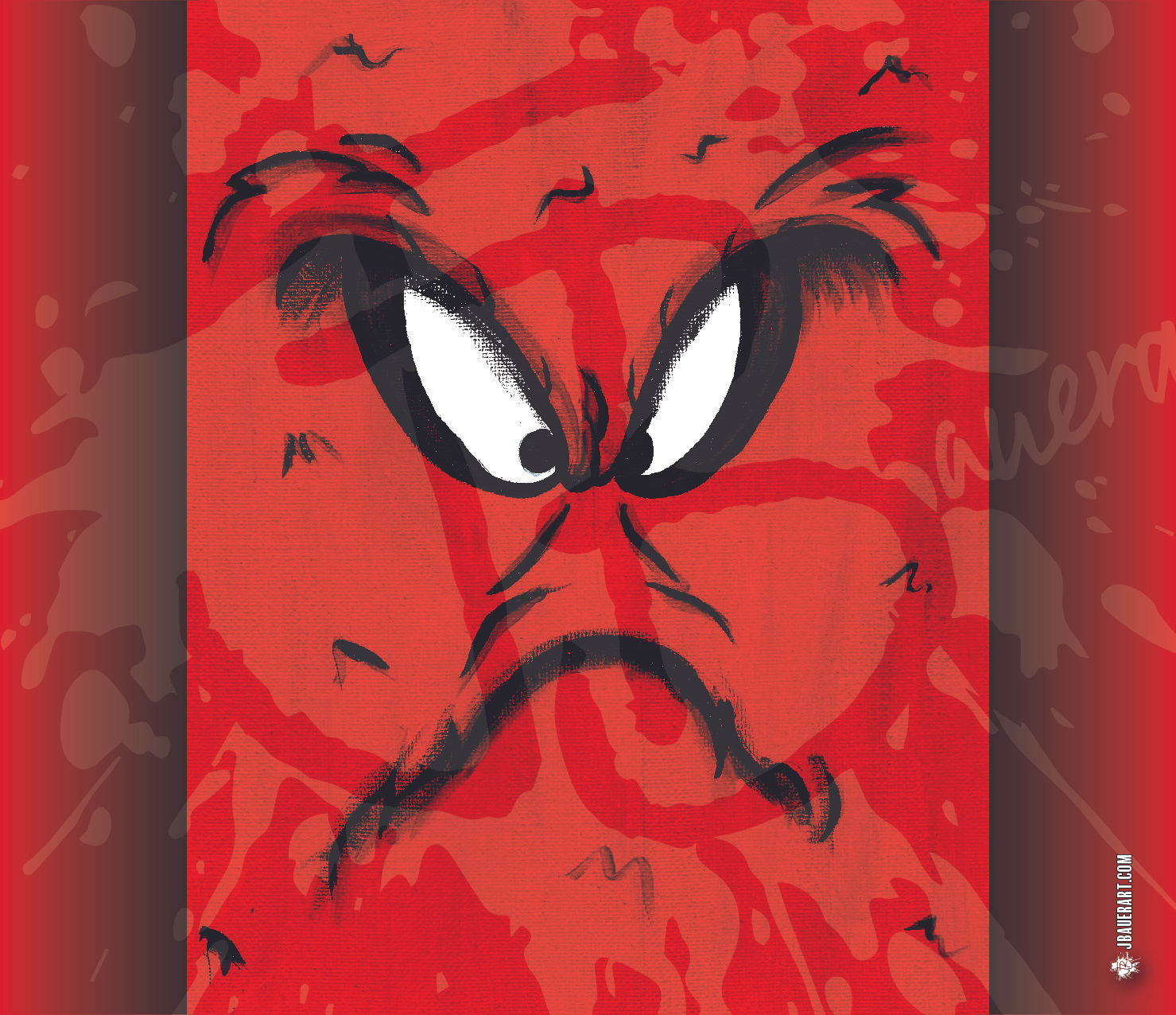 "A BIG RED MONSTER" 20 oz Tumbler