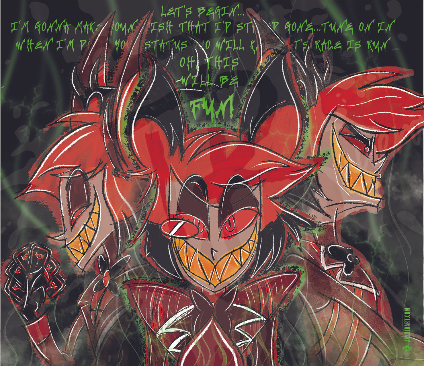 "DEMON OF THE RADIO - Let's Begin Edition" 20 oz Tumbler