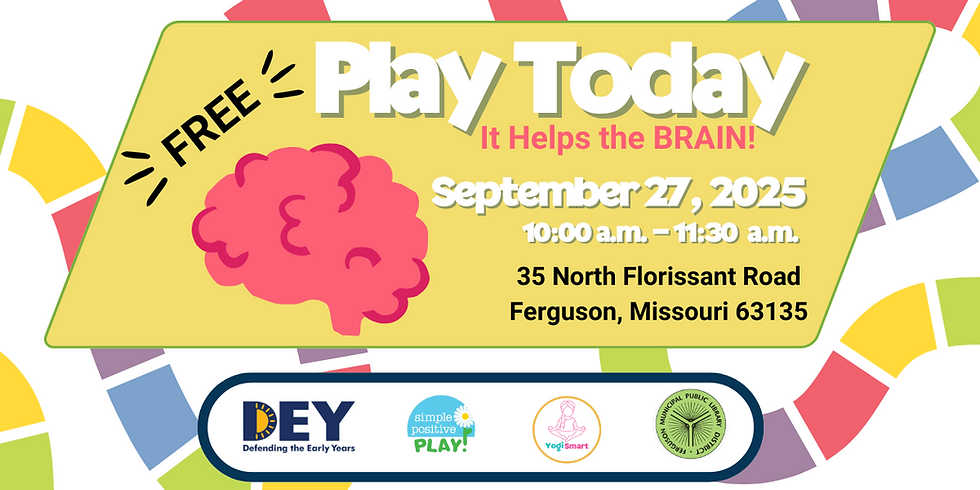 Play Today! It Helps the Brain!