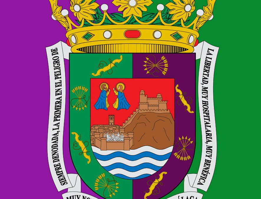 Escudo de la ciudad de Málaga NOVEDAD Free Tour Málaga 2.0 con