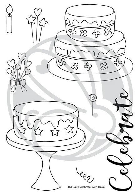 Celebrate with Cake 4x6