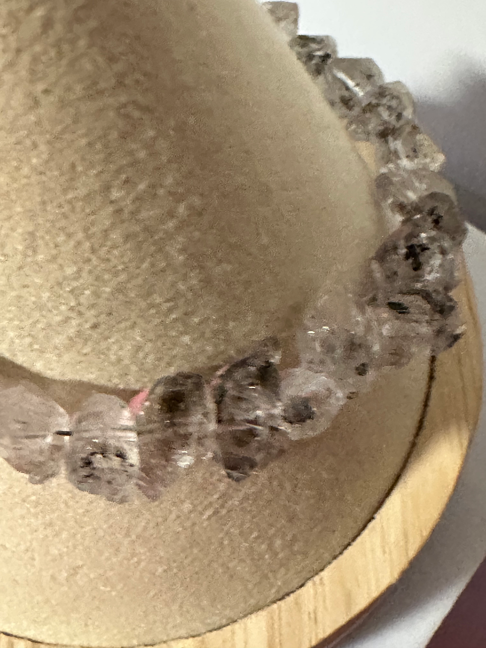 Herkimer diamond bracelet