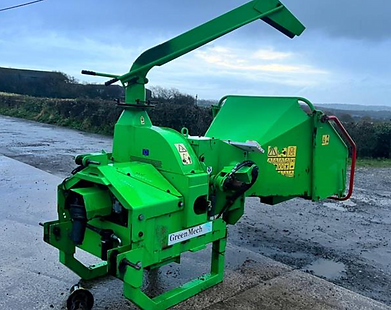 2011 Grreenmech Safe Track STC19-28MT50 MK2 11" Slope/Bank Tracked Wood Chipper