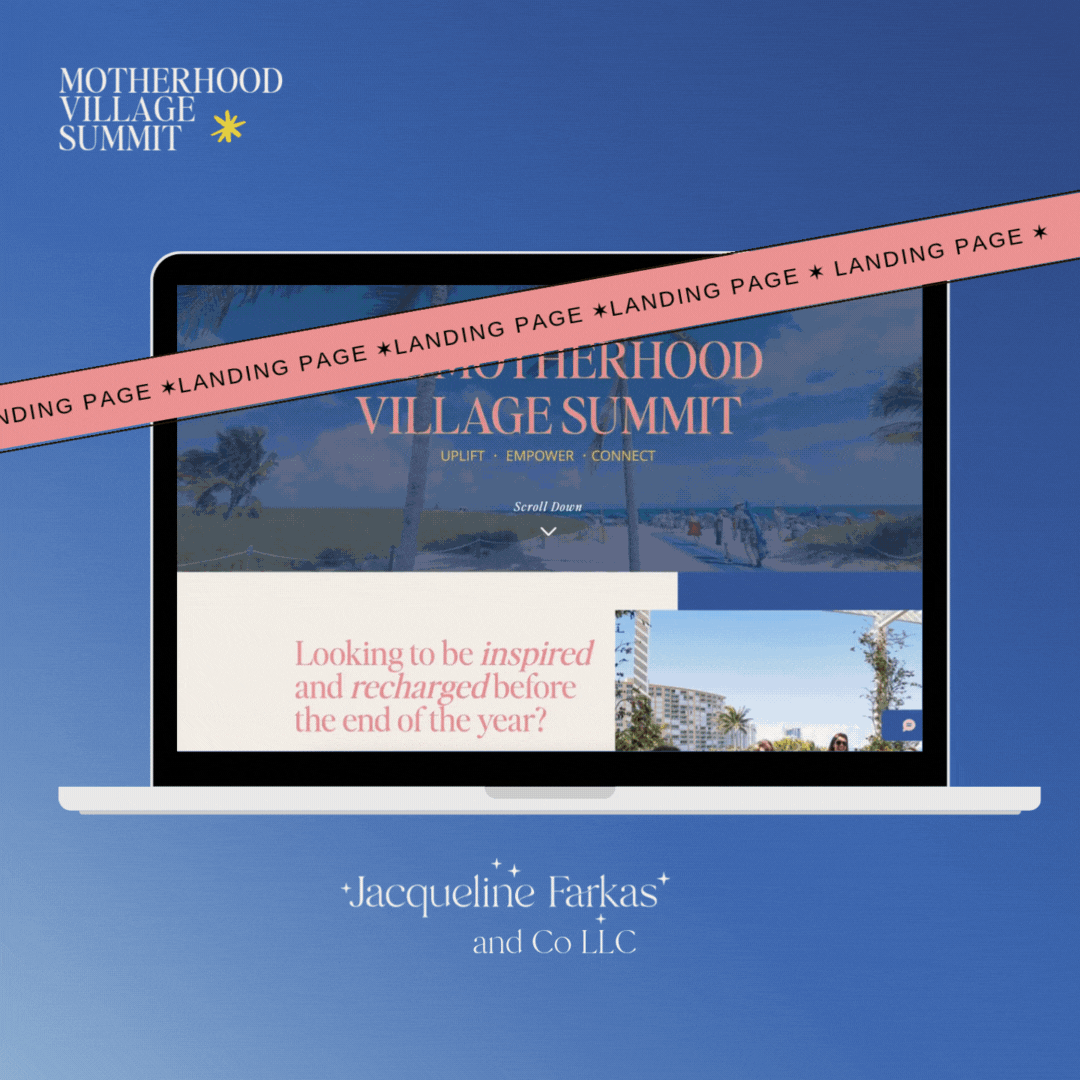 The Motherhood Village Summit 2022.gif