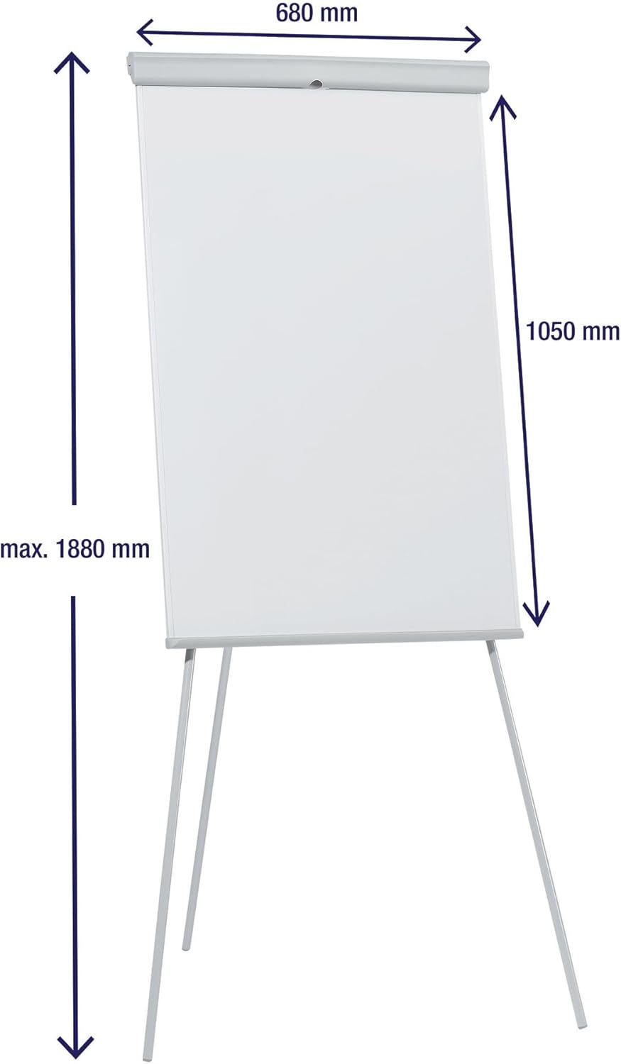 Miniature : Franken Flipchart Easel Xtra Tripod 68x105 grey