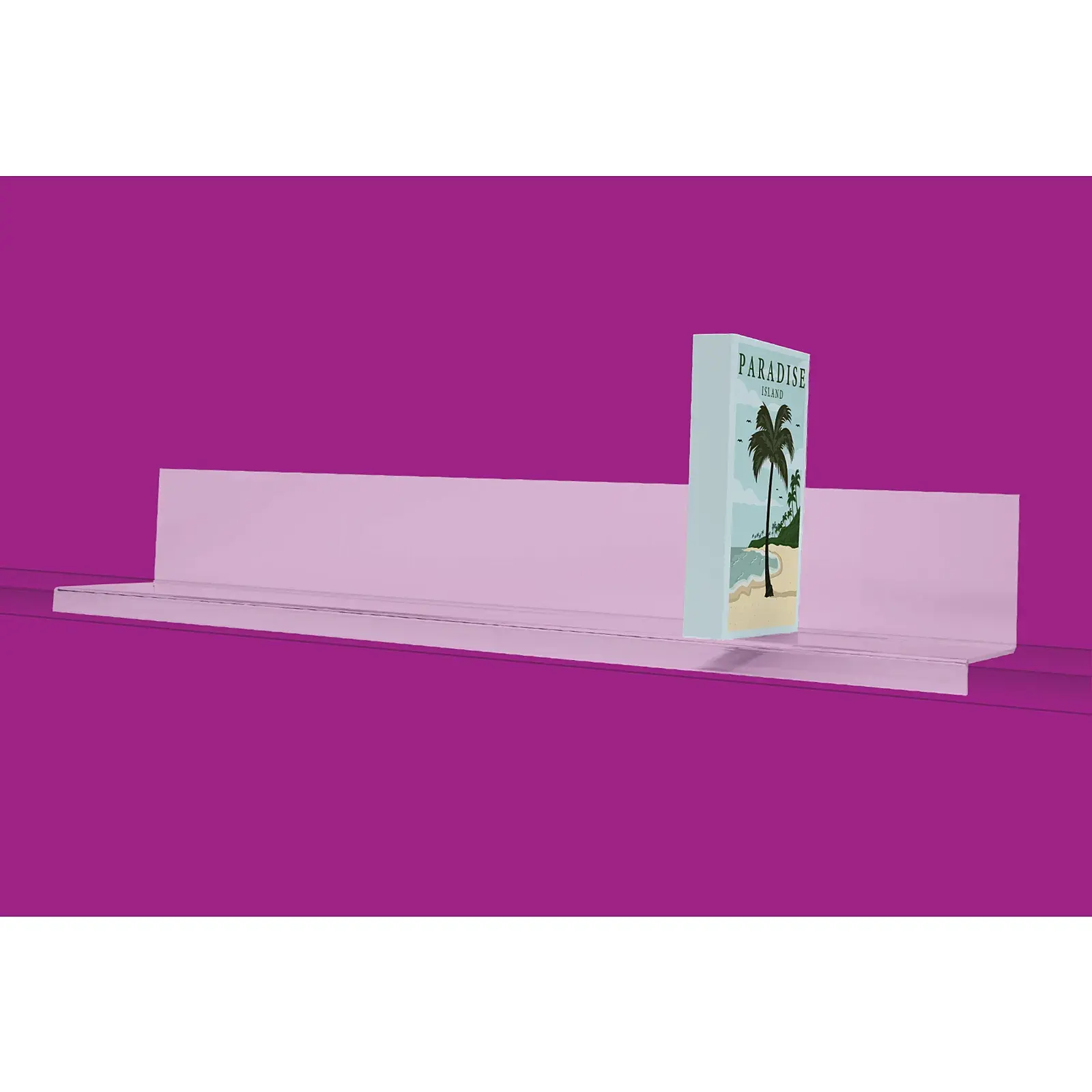 Deluxe Acrylic Shelf Backstop Adapter