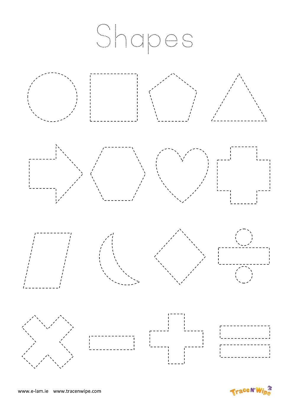 Thumbnail: Tracing Templates - Pack of 6