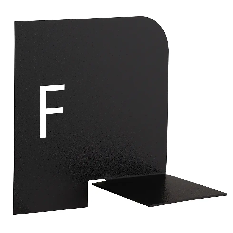 Thumbnail: Demco® Bookshelf Dividers Mini A-Z Text Only Set