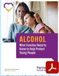 ALCOHOL What Families Need to Know to Help Protect Young People