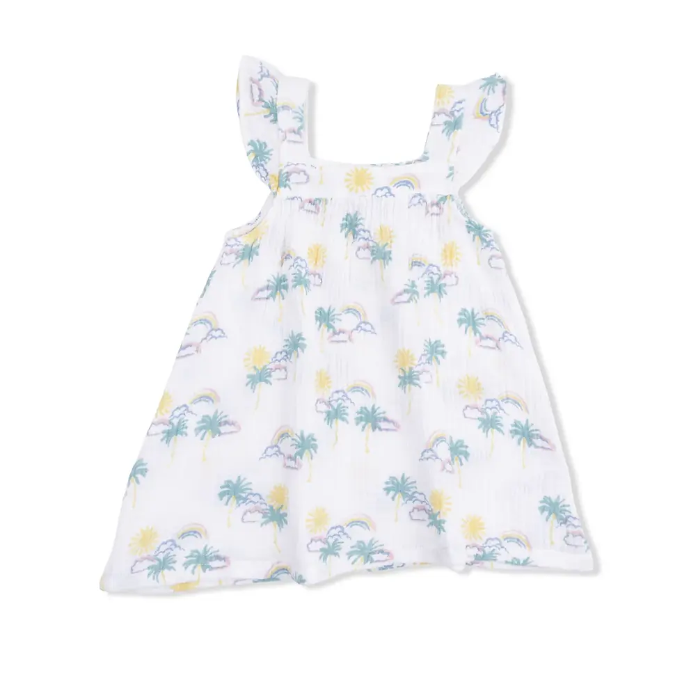Miniatura: Palm Trees and Rainbows - Sundress and Bloomer
