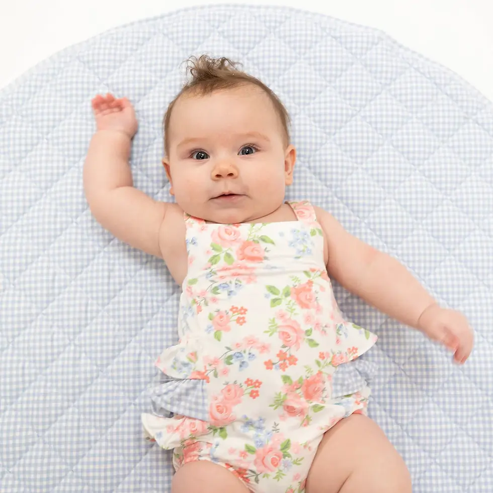 Miniatura: Cute Little Roses - Ruffle Sunsuit