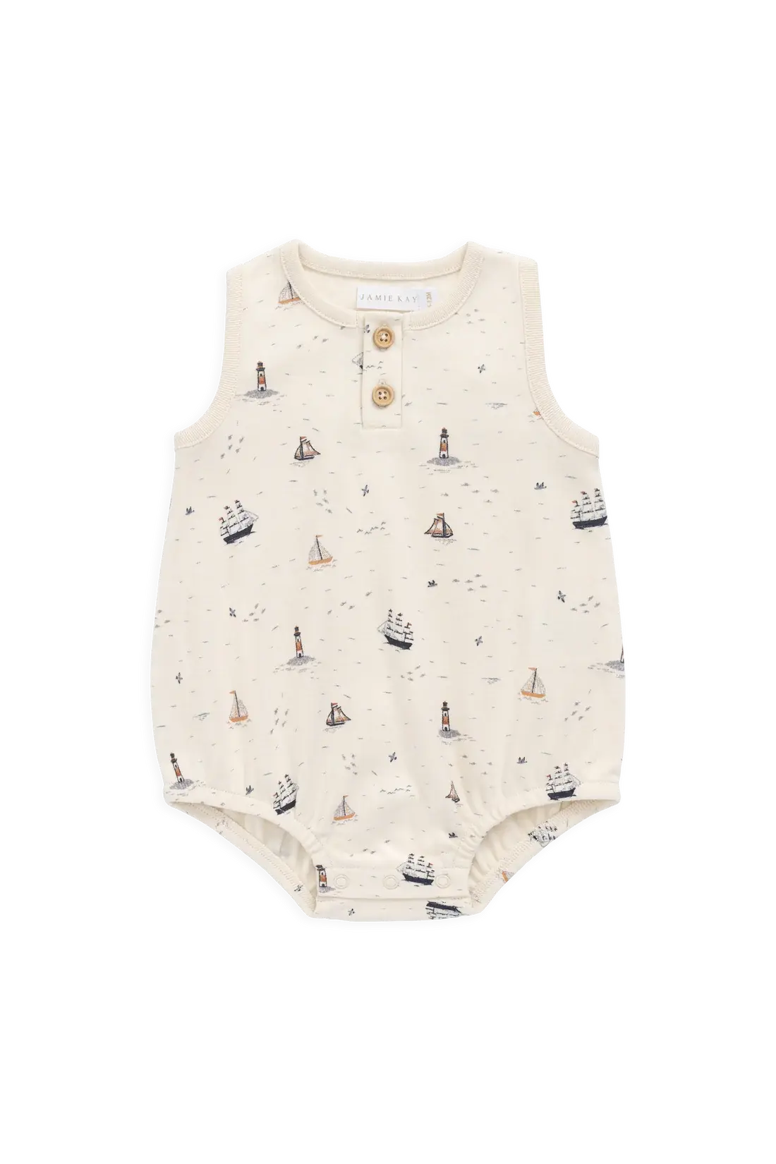 Archie Playsuit Sailing Day