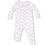 Miniatura: Dainty Buds And Bows Stripe Smocked Peter Pan Footie
