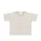 Miniatura: Organic Cotton Waffle Leith Tee - Staple Stripe Oat/Cloud