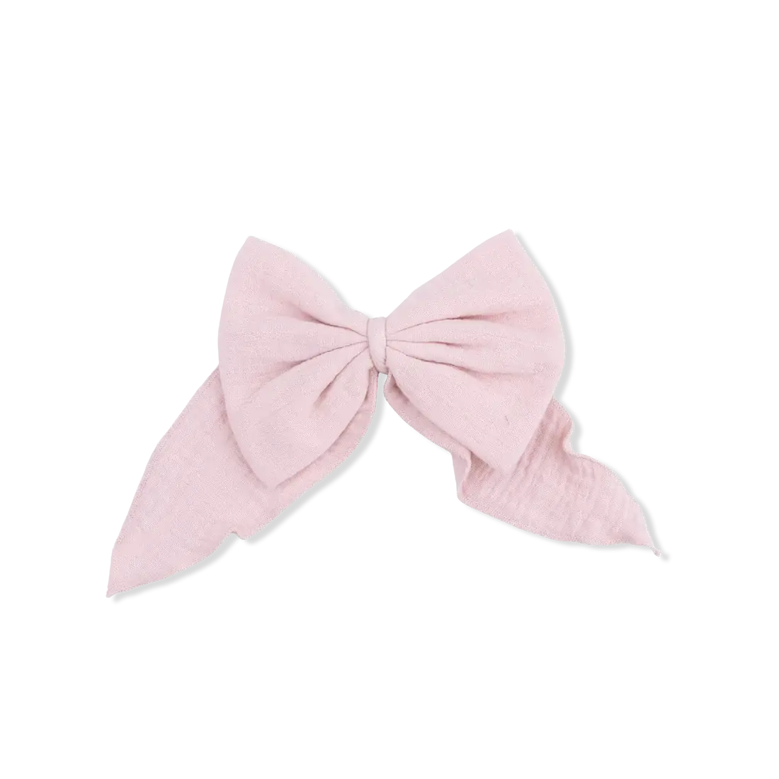 Solid Muslin Lotus - Large Bow