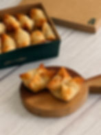 Salgado assado para coffee break corporativo Pão e Talho em São Paulo