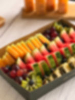 Box de frutas para coffee break corporativo Pão e Talho em São Paulo