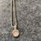 Miniaturbild: Kette „Scheibe mit Stern“ – 925 Silber | 42 cm