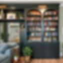 Custom built-in bookcases