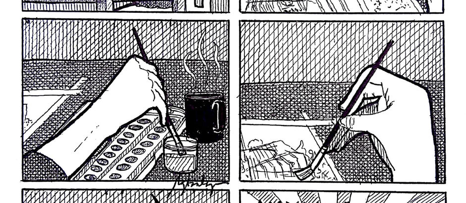 Comic Strip #2: Hokape, Lutang