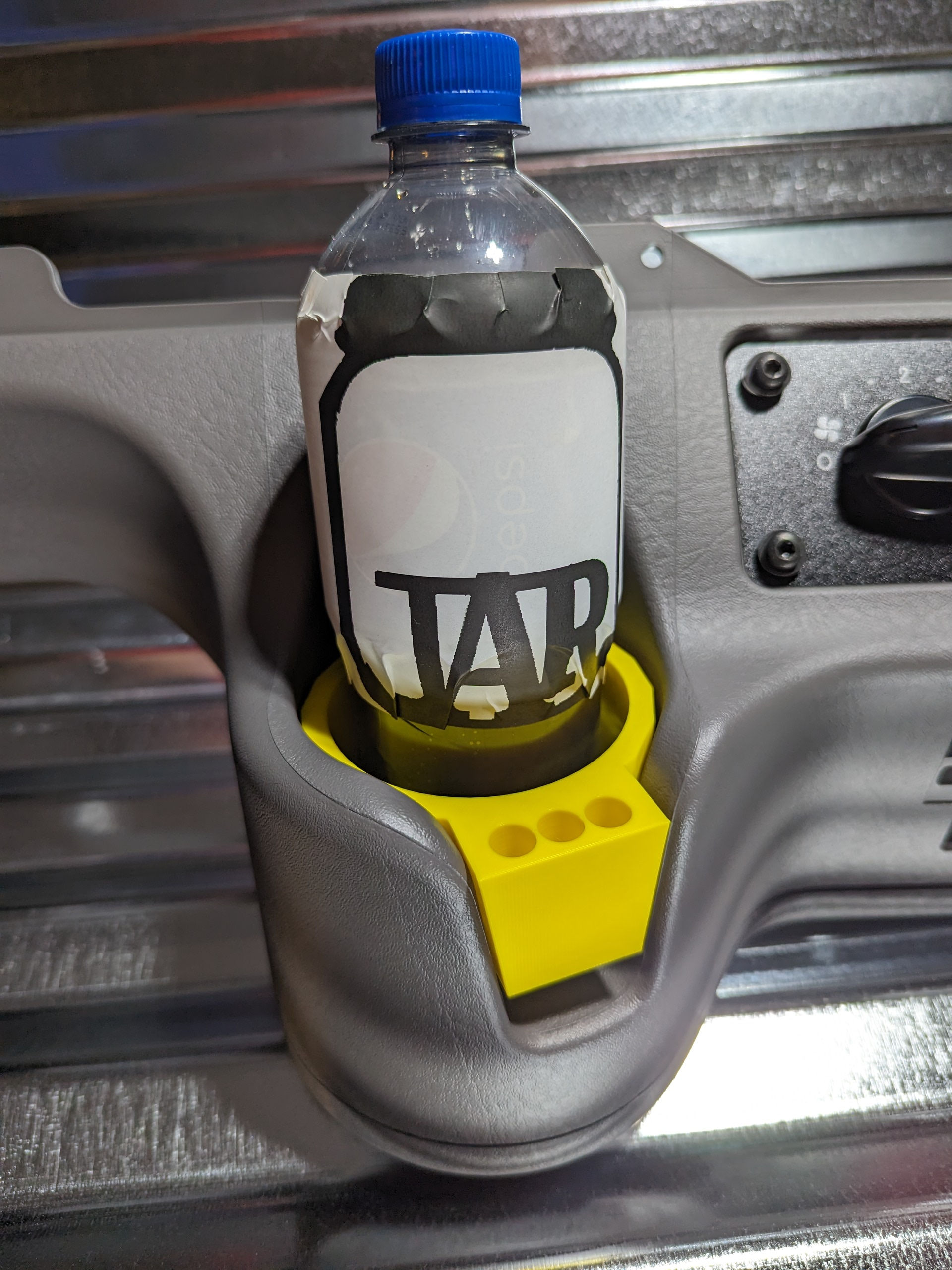 Cup Holder spacer for Freightliner trucks, Thomas school bus, S2RV (YELLOW)