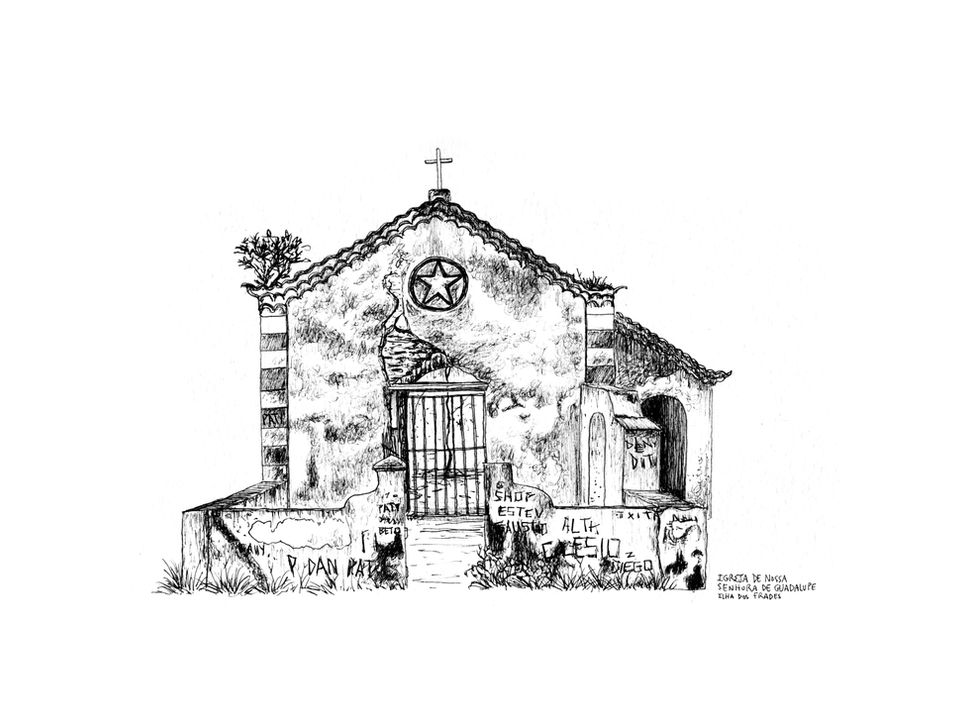 Capela de Nossa Senhora de Guadalupe, Ilha dos Frades, BA 