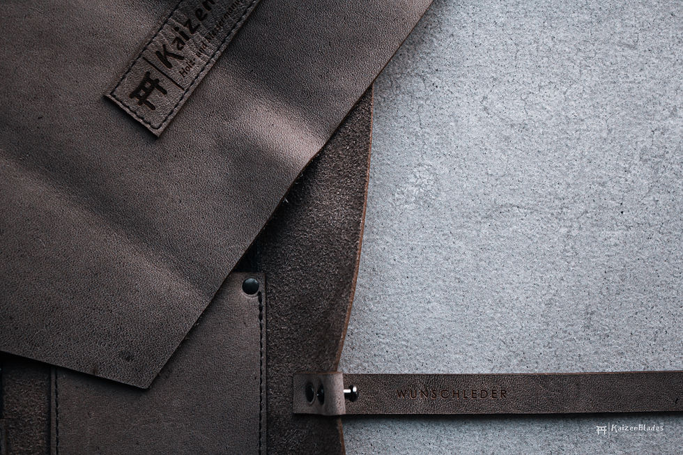 Miniaturbild: Messertasche "Kaizen X Wunschleder"