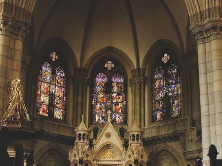 Meditation in a Former Chapel