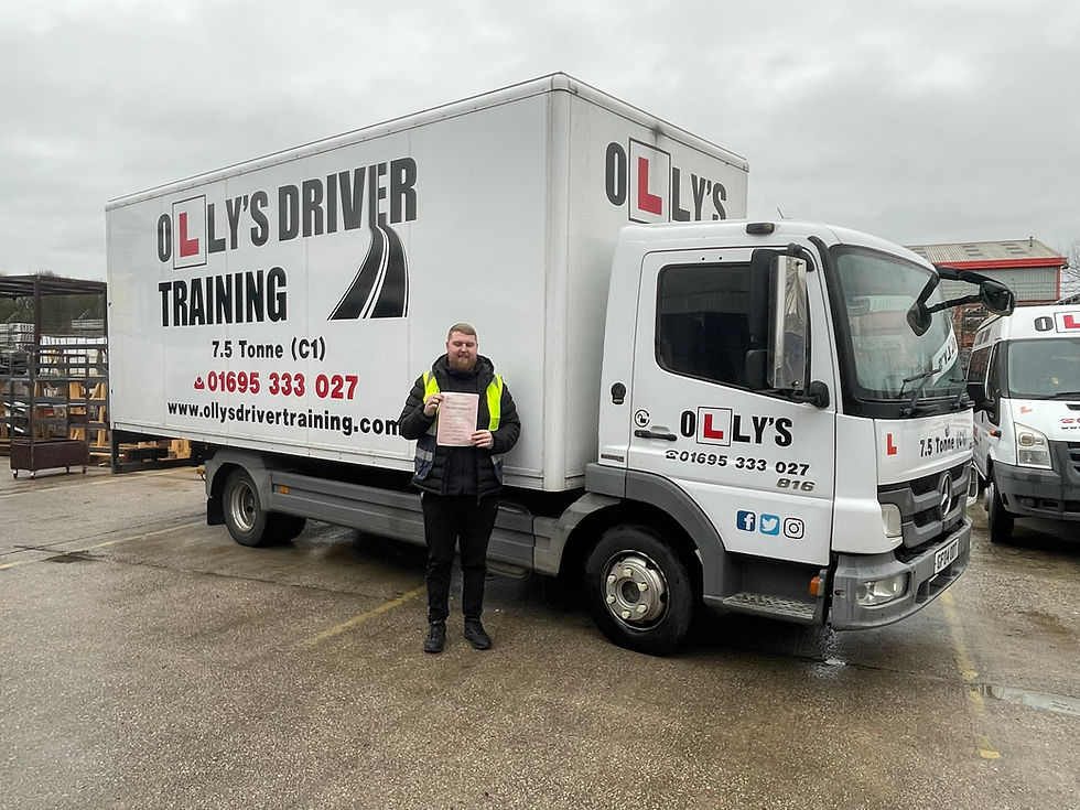 Jack First Time HGV CPC Pass