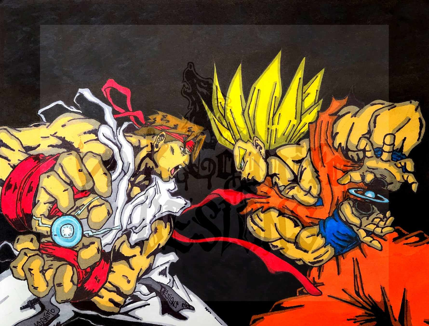 Goku vs Ryu