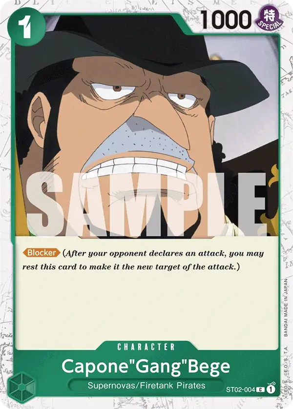 Capone"Gang"Bege ST02-004 Jolly Roger