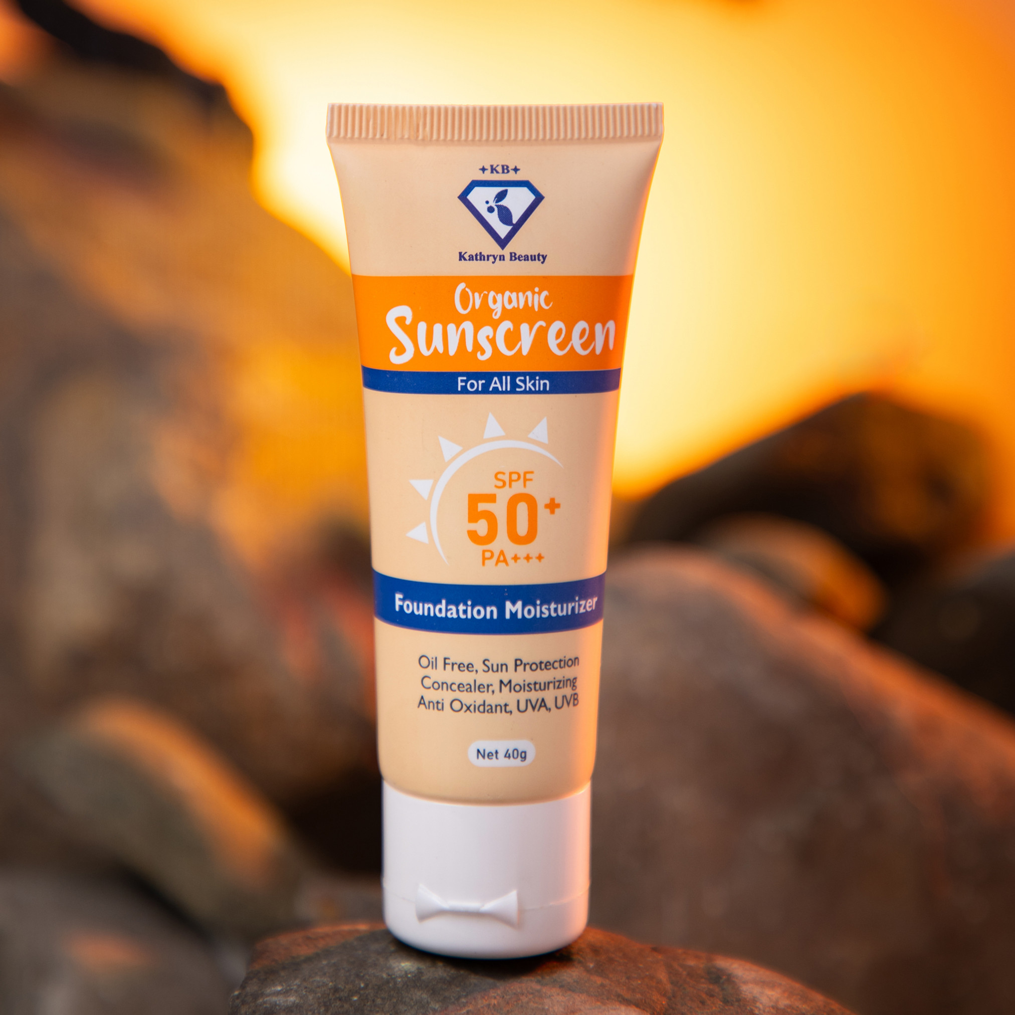 Organic Sunscreen SPF50 PA+++