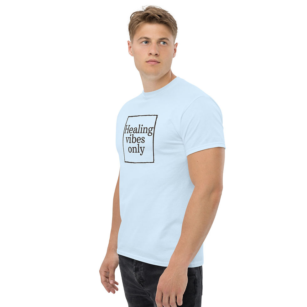 Thumbnail: “Healing Vibes Only” Unisex T-Shirt – Mental Health & Self-Healing