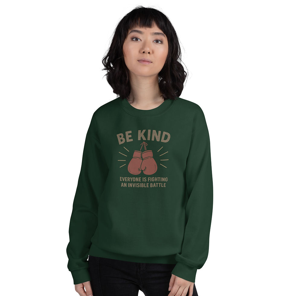 Thumbnail: "Be kind" Unisex Sweatshirt